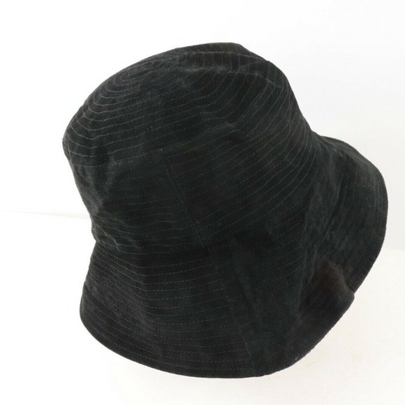 Vtg 90s Streetwear Suede Leather Floppy Bucket Hat main image 5